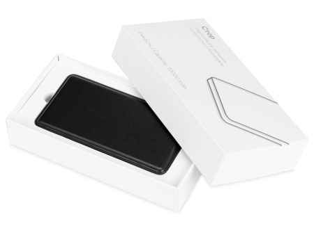 Портативное зарядное устройство Стор, 10000 mAh, черный