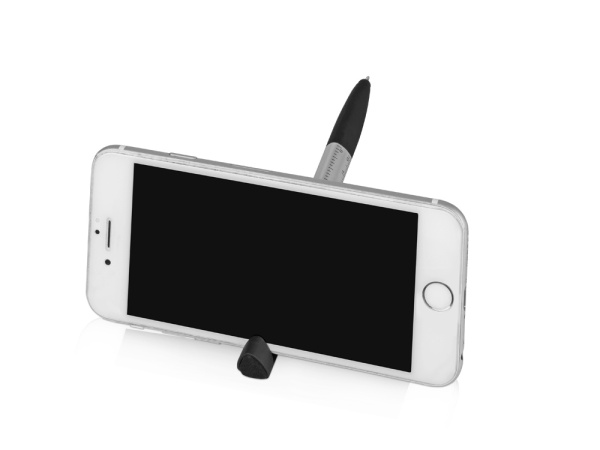 Ручка-стилус пластиковая шариковая многофункциональная (6 функций) Multy, серебристый Ручка-стилус пластиковая шариковая многофункциональная (6 функций) Multy, серебристый