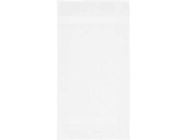 Хлопковое полотенце для ванной Charlotte 50x100 см с плотностью 450 г/м2, белый