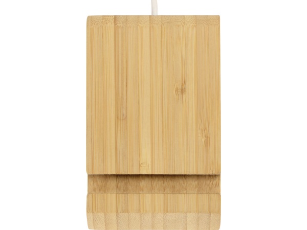 Беспроводное зарядное устройство из бамбука Jetty, 10 Вт