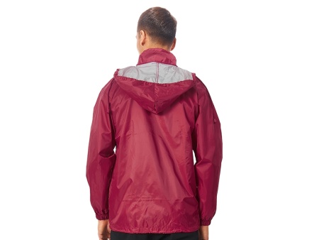 Ветровка Miami мужская с чехлом, красный Ветровка Miami мужская с чехлом, красный