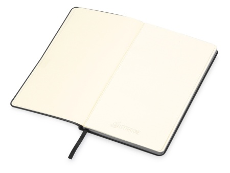 Блокнот Notepeno 130x205 мм с тонированными линованными страницами, черный Блокнот Notepeno 130x205 мм с тонированными линованными страницами, черный