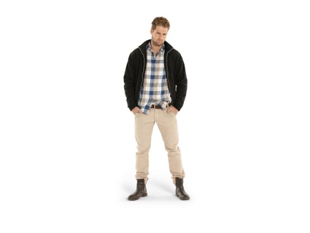 Куртка флисовая Nashville мужская, черный Куртка флисовая Nashville мужская, черный