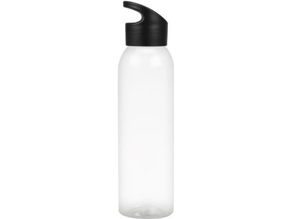 Бутылка для воды Plain 2 630 мл, прозрачный/черный Бутылка для воды Plain 2 630 мл, прозрачный/черный