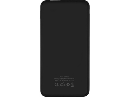 Портативное зарядное устройство Shell Pro, 10000 mAh, красный/черный