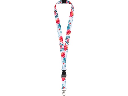 Ланъярд 2 см с карабином, межуровневым замком и замком обрыва