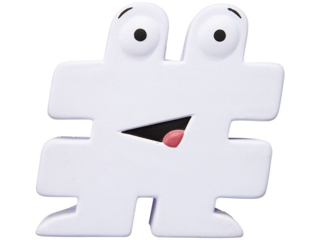 Антистресс HashTag, белый Антистресс HashTag, белый