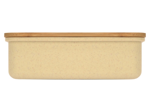 Ланч-бокс Lunch из пшеничного волокна с бамбуковой крышкой