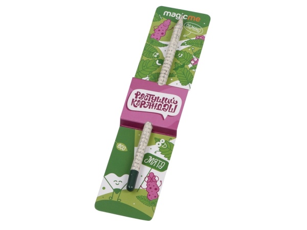 Растущий карандаш с семенами мяты Растущий карандаш с семенами мяты