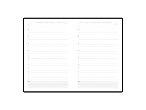 Ежедневник А5 недатированный Mercury, салатовый Ежедневник А5 недатированный Mercury, салатовый