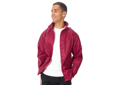 Ветровка Miami мужская с чехлом, красный Ветровка Miami мужская с чехлом, красный