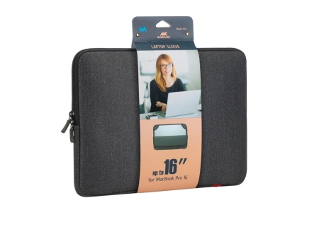 RIVACASE 5133 dark grey чехол для MacBook Pro 16 и Ultrabook 15.6 / 12