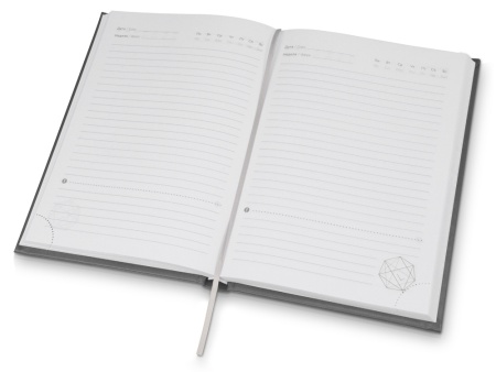 Ежедневник недатированный А5 Probe AR, графит Ежедневник недатированный А5 Probe AR, графит