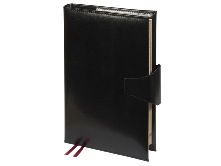Ежедневник полудатированный А5 Windsor, черный Ежедневник полудатированный А5 Windsor, черный