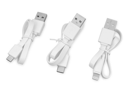 Портативное зарядное устройство Quickr с функцией быстрой зарядки, 10000 mAh, черный