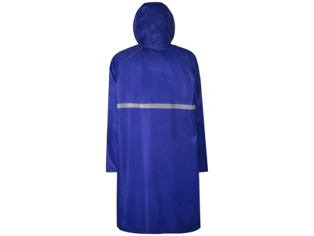 Длиный дождевик Lanai  из полиэстера со светоотражающей тесьмой, кл.синий Длиный дождевик Lanai  из полиэстера со светоотражающей тесьмой, кл.синий