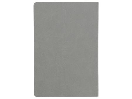 Блокнот Wispy линованный в мягкой обложке, серый