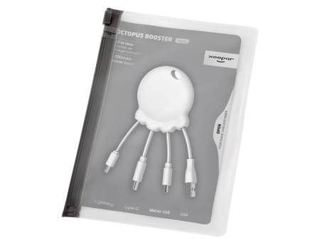 Внешний аккумулятор Octopus Booster, 1000 mAh