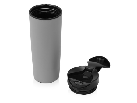 Термокружка Годс 470мл на присоске, серый