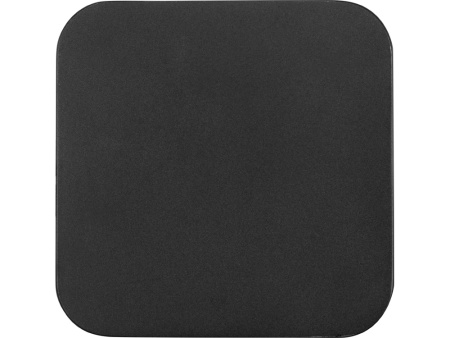 Портативное зарядное устройство на 4000 mAh с литий-полимерной батареей в компактном корпусе из металла, черный