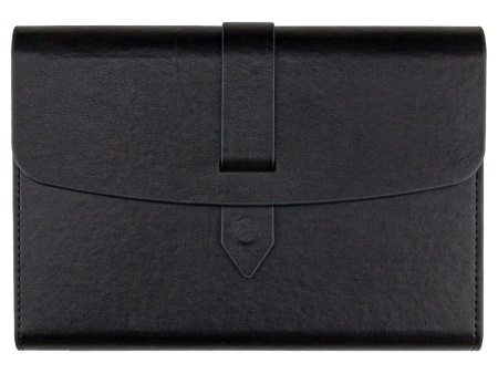 Ежедневник недатированный А5 Senate с магнитным клапаном, черный Ежедневник недатированный А5 Senate с магнитным клапаном, черный