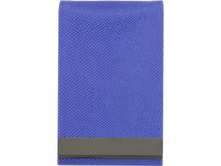 Набор Аллен: визитница, брелок, синий