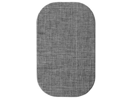 Беспроводное зарядное устройство из rPET Reborn, 10 W, серый