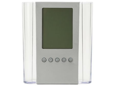 Подставка Минута, прозрачный/серебристый Подставка Минута, прозрачный/серебристый