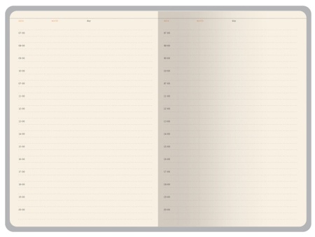 Ежедневник недатированный А5 Bosforo, красный Ежедневник недатированный А5 Bosforo, красный