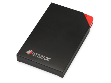 Блокнот А6 Vision, Lettertone, красный Блокнот А6 Vision, Lettertone, красный