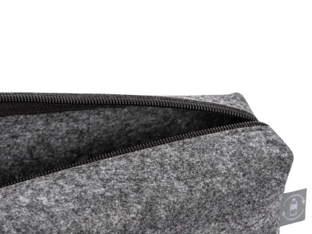Пенал Felt из RPET-фетра, серый