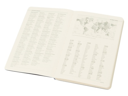 Ежедневник А5 недатированный Megapolis Flex, синий (Р)