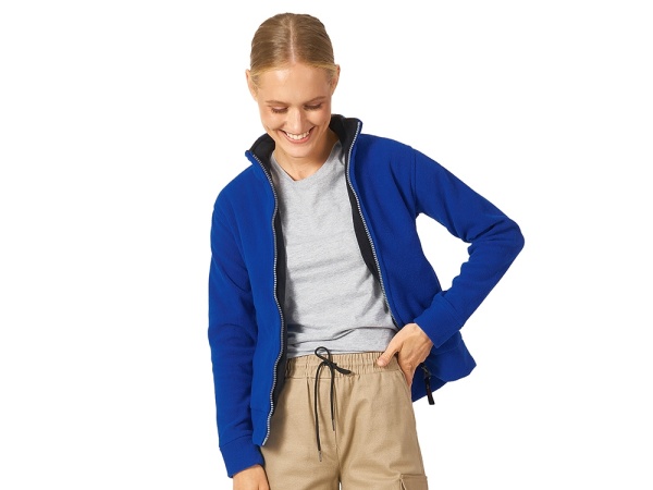 Куртка флисовая Nashville женская, кл. синий/черный Куртка флисовая Nashville женская, кл. синий/черный