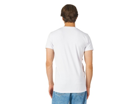 Футболка HD Fit короткий рукав с эластаном_XL, мужская,белый