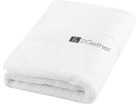 Хлопковое полотенце для ванной Charlotte 50x100 см с плотностью 450 г/м2, белый Хлопковое полотенце для ванной Charlotte 50x100 см с плотностью 450 г/м2, белый