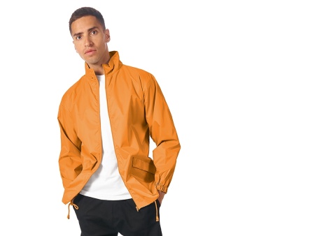 Ветровка Miami мужская с чехлом, оранжевый Ветровка Miami мужская с чехлом, оранжевый
