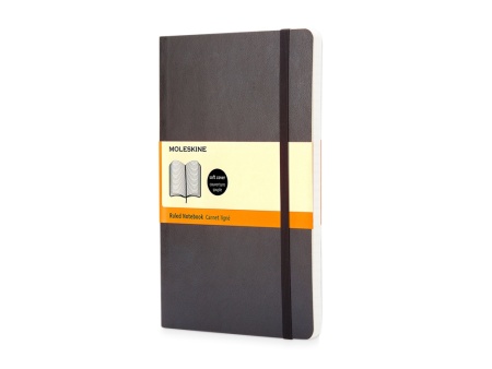 Записная книжка Moleskine Classic Soft (в линейку), Pocket (9х14 см), черный Записная книжка Moleskine Classic Soft (в линейку), Pocket (9х14 см), черный