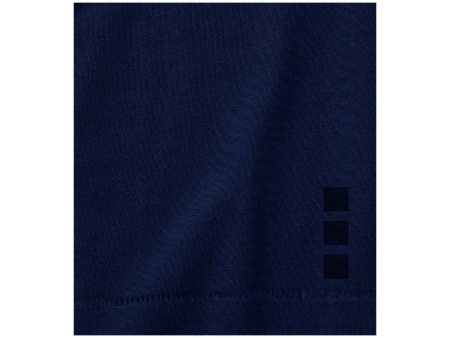 Calgary мужская футболка-поло с коротким рукавом, темно-синий