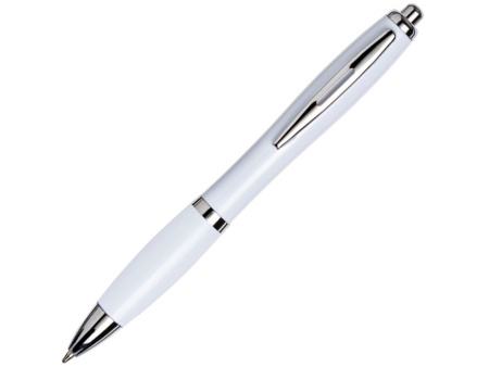 Nash антибактериальная шариковая ручка, белый, синие чернила Nash антибактериальная шариковая ручка, белый, синие чернила