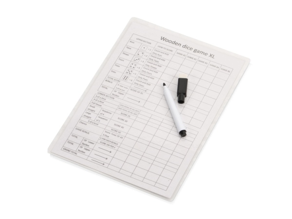 Деревянная игра в кости, XL Dice Деревянная игра в кости, XL Dice