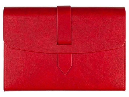 Ежедневник недатированный А5 Senate с магнитным клапаном, красный Ежедневник недатированный А5 Senate с магнитным клапаном, красный