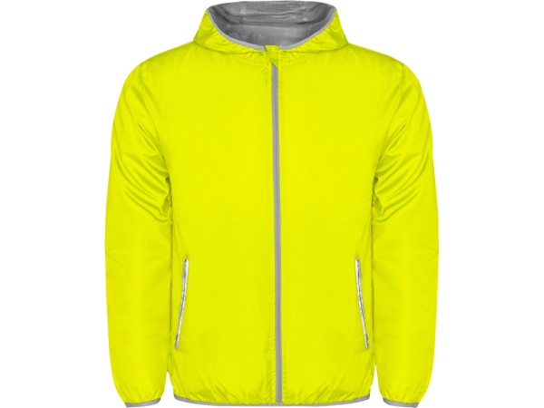 Ветровка Angelo унисекс, неоновый желтый Ветровка Angelo унисекс, неоновый желтый