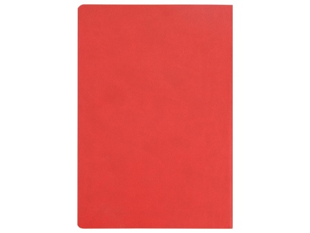 Блокнот Wispy линованный в мягкой обложке, красный