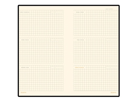 Еженедельник недатированный А6 Metropol Еженедельник недатированный А6 Metropol