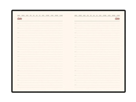 Ежедневник недатированный А5 Senate с магнитным клапаном Ежедневник недатированный А5 Senate с магнитным клапаном