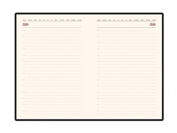 Ежедневник недатированный А5 Senate с магнитным клапаном Ежедневник недатированный А5 Senate с магнитным клапаном