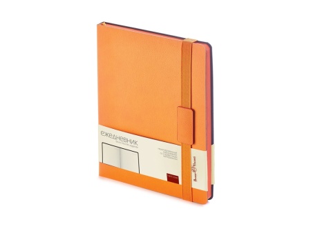 Ежедневник В5 недатированный Leggenda, оранжевый Ежедневник В5 недатированный Leggenda, оранжевый