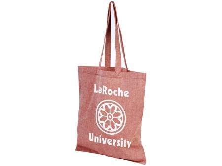 Сумка-тоут Pheebs из переработанного хлопка 150 г/м2, красный