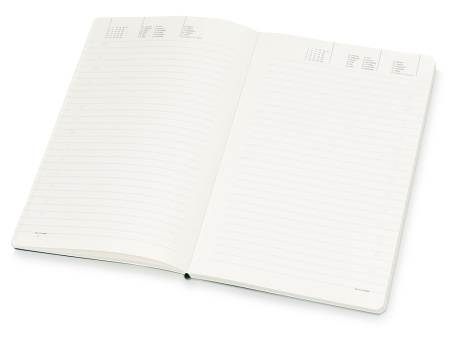 Ежедневник А5 недатированный Megapolis Flex, синий флуор