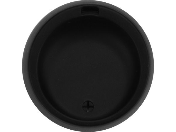 Стеклянный стакан с силиконовой крышкой и манжетой Monday